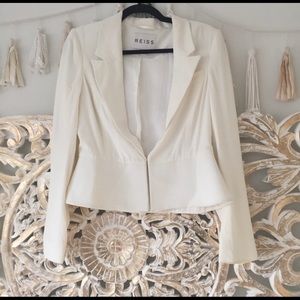 Reiss Cream Blazer